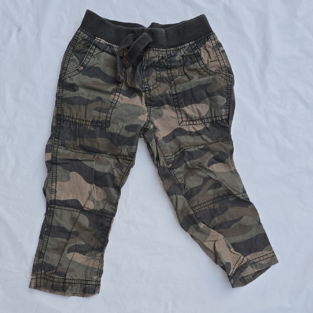 Carters Kids Camo Pull-On Jogger Pants 18 M